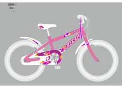 ΠΟΔΗΛΑΤΟ FAST 20" JUNIOR 1SP. SKD85 PINK